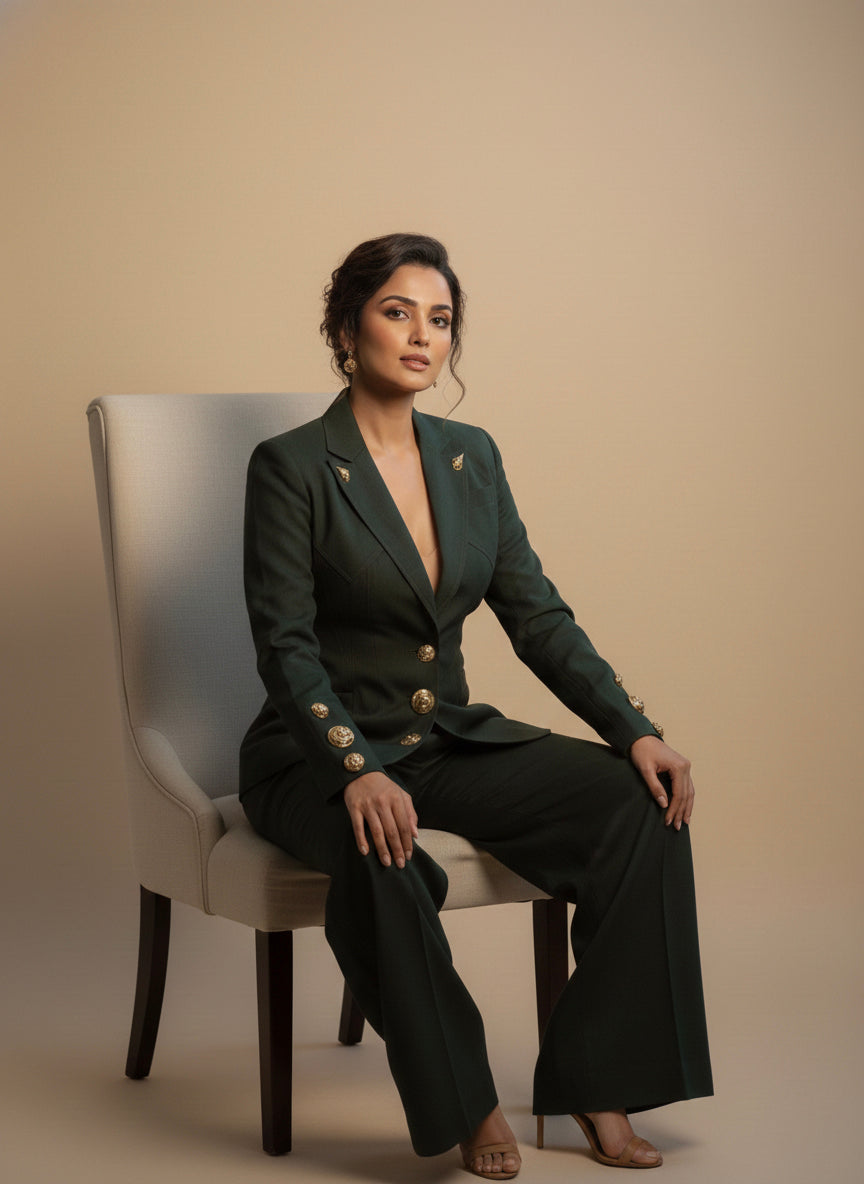Imperial Emerald Power Suit