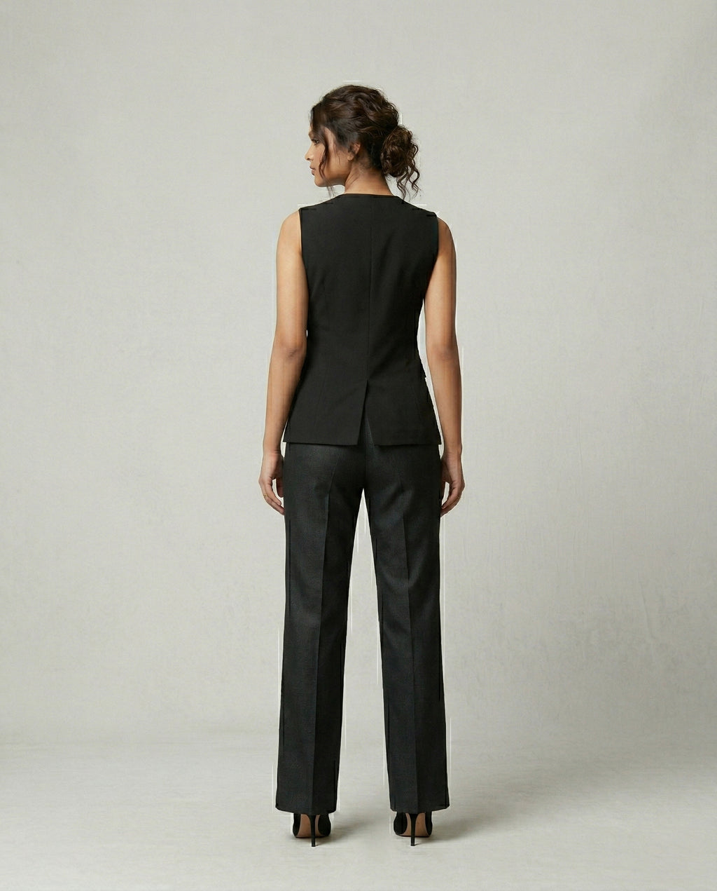 Chain Accent Waistcoat Set