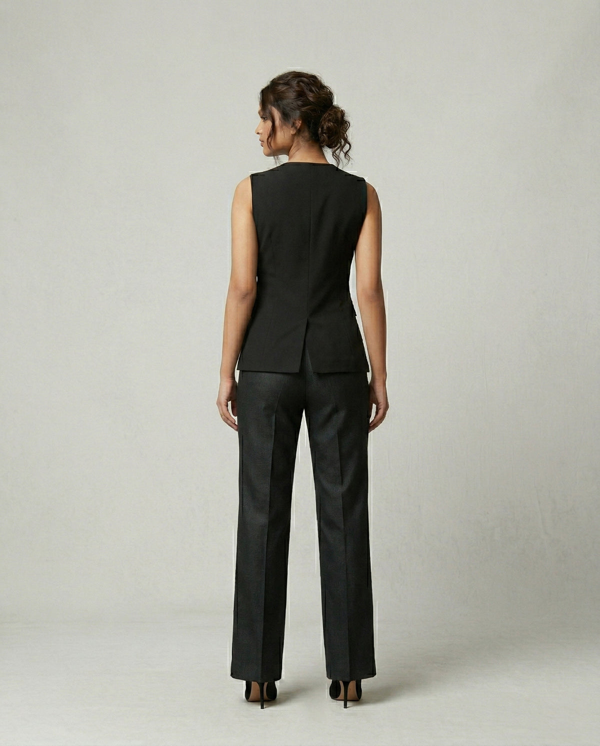Chain Accent Waistcoat Set